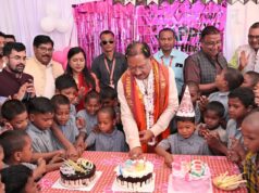 बच्चों के चेहरों की मुस्कान बना मुख्यमंत्री श्री साय के जन्मदिन का सबसे बड़ा उपहार